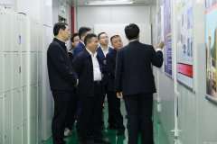 宜春市电子信息产业链招商小分队莅临杭州浩宇信息咨询管理有限公司参观调研